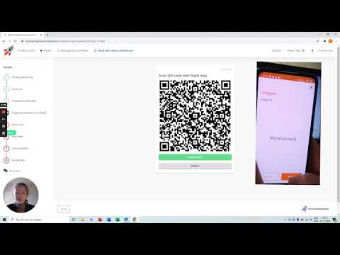 Inloggen met de DigiD app in het Digitaalwoningdossier