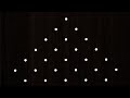 Dots Rangoli easy and beautiful 🌼 kolam rangoli designs simple 🌼 rangoli designs with flowers 🌸 easy