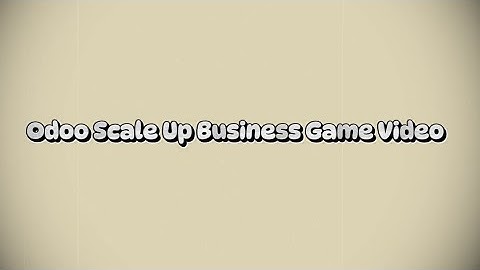 Odoo Scale up Business Game by Group 28 - BPSU Balanga Campus