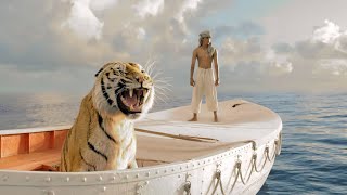 【Full Video】 The boy and a tiger are trapped on a lifeboat