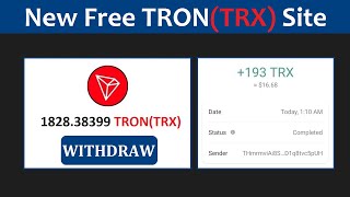 New Free Tron Mining Site 2022-Free Cloud Mining Site 2022-Tronhash Review