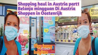 Belanja mingguan Di Austria  1|Liburan Di Austria|Shopping haul in Austria|shoppen in Oostenrijk