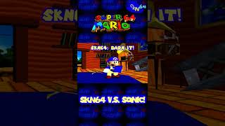 SKN64 Classics - SKN64 V.S. Sonic! (Gaming BEFORE I got into Gaming! 🤣) #seanklaskyn64 #supermario64 @SKN64Productions