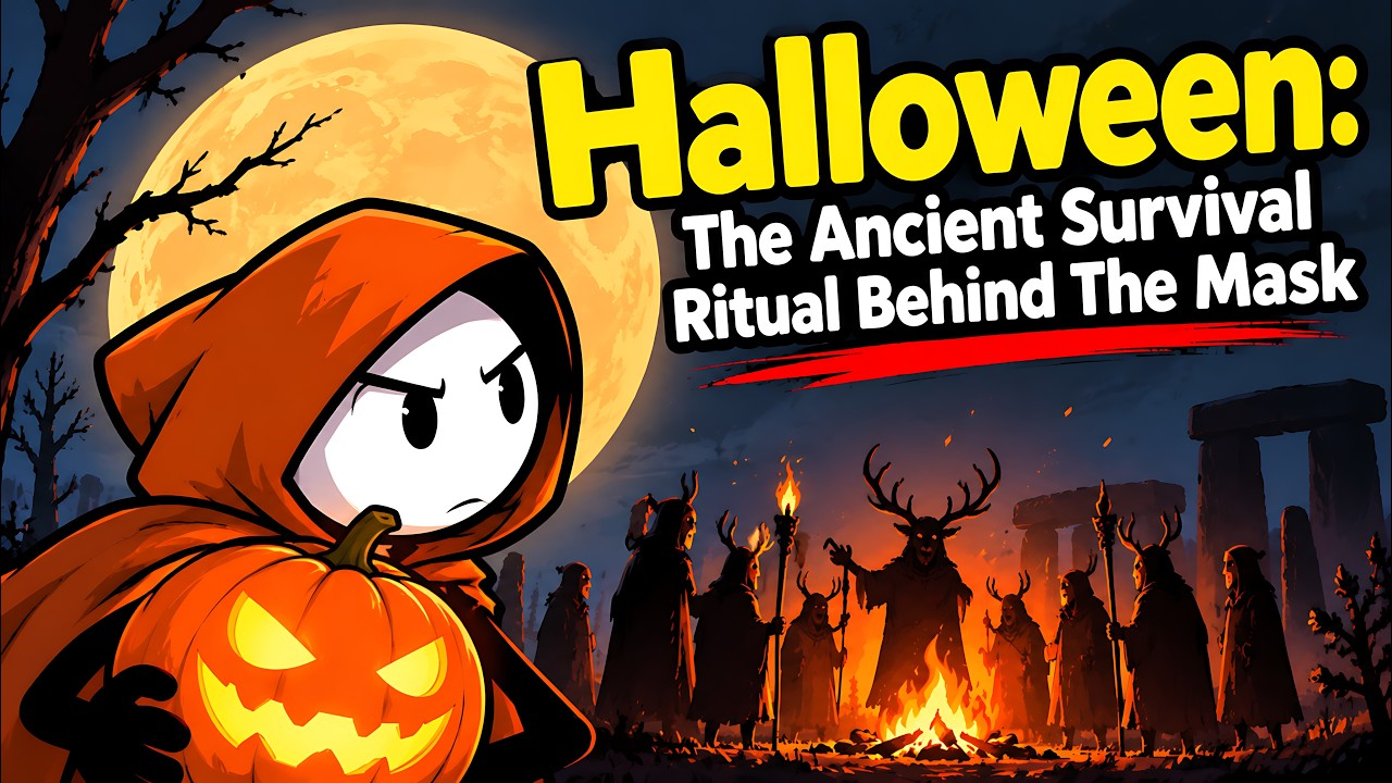 Viking Ritual Masks Halloween’s Dark Origins: The Ancient Ritual Behind the Mask - YouTube