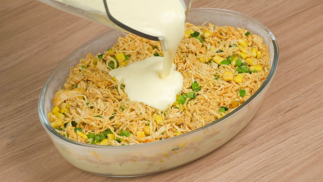 VOCÊ VAI AMAR ESSA TORTA DE FRANGO, SEM FARINHA E SEM MASSA!