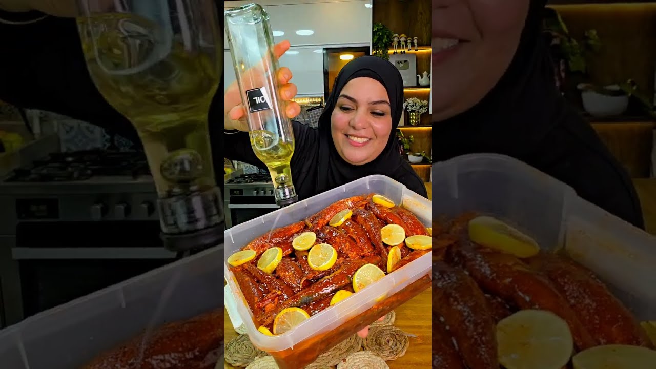 إلحقي الموسم بتاعه🙃هو ده وقته السردين المخلل بطريقه حوريه المطبخ