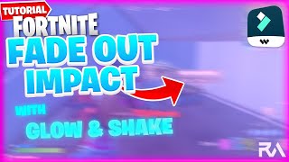 Fade out impact with glow and shake effect for fortnite montages in Filmora 9/X | Reactive Art screenshot 5
