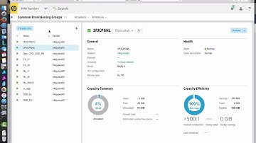 HPE 3PAR VV_CPG Tune & Convert via SSMC