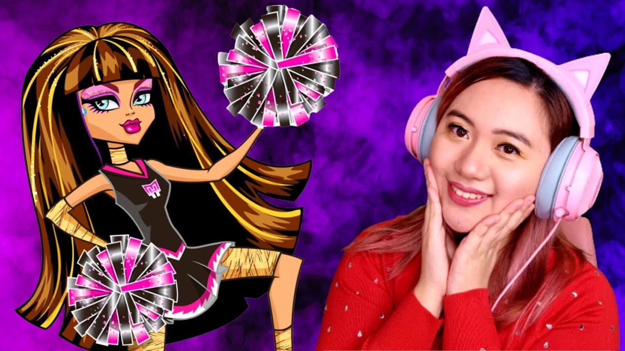 Becoming A Popular Cheerleader At Monster High - YouTube