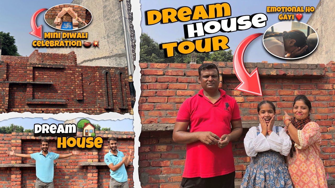 Our new Dream House Tour 🤗🏡 | Mini Diwali Celebration 🪔 | Emotional ...
