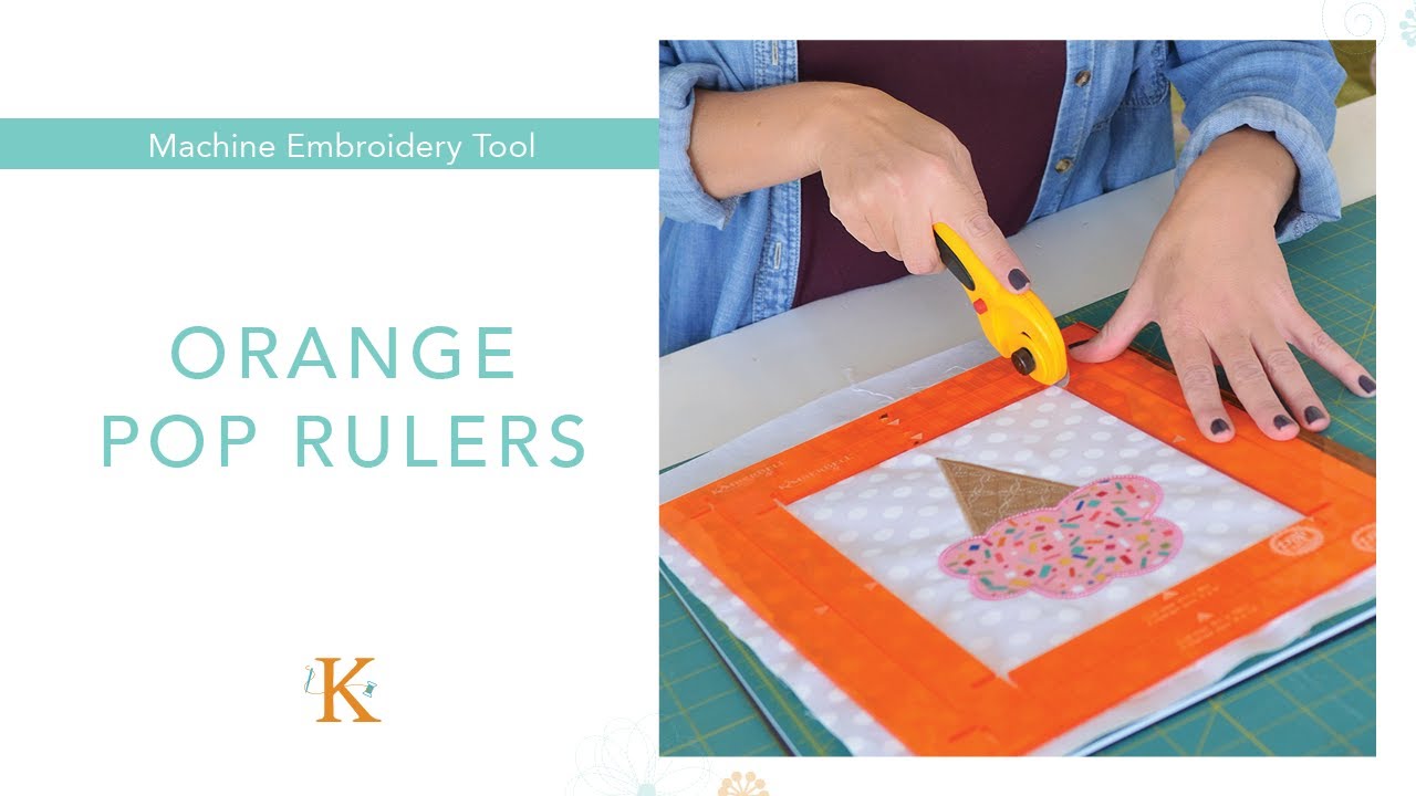 How to make a Confetti Table Topper on the Embroidery Machine