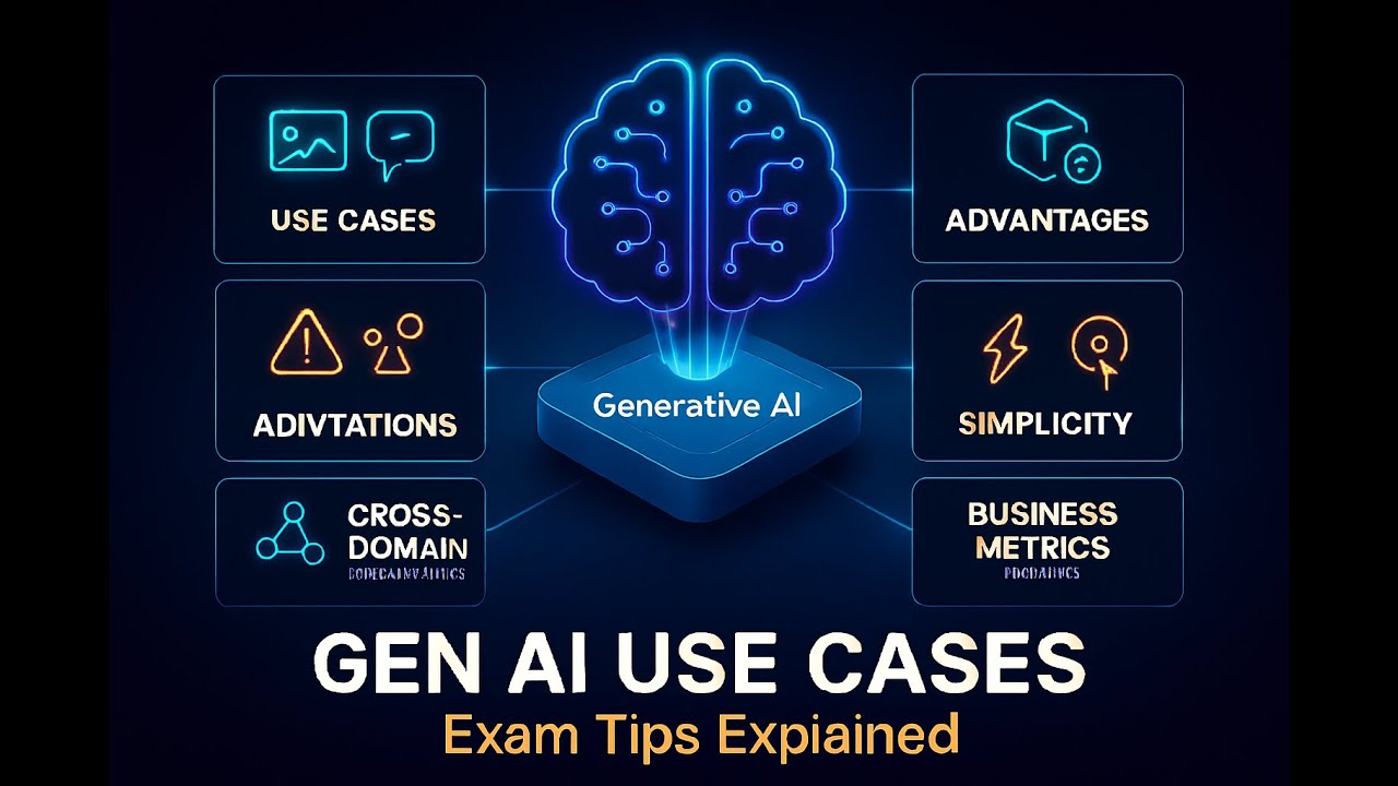 AWS Generative AI Use Cases EXPLAINED | Exam Tips You Must Know - YouTube