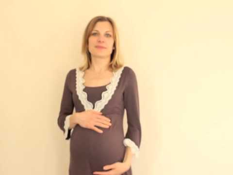 Ensemble Pyjama Grossesse Allaitement Dentelle - YouTube