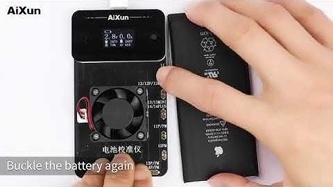 BC01 Battery Calibrator Battery Health Calibration for Iphone 11 12 13 14 Series Aixun - by AMDETECH