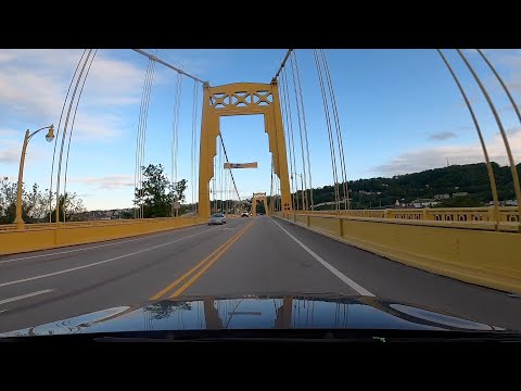 ぶりっじです！5/10まで Pittsburgh, Pennsylvania - Driving the South Tenth Street