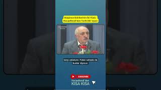 Düşünce Dahilerinin İki Yüzü Hocaefendiden Tarihi Bir Uyarı