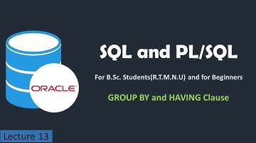How to use GROUP By and HAVING clause in SQL | SQL Lecture 13 | #oracle #sql