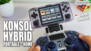 RETRO GAME HANDHELD YANG BISA PORTABLE & BISA JADI HOME CONSOLE! - Review Anbernic RG35XX H