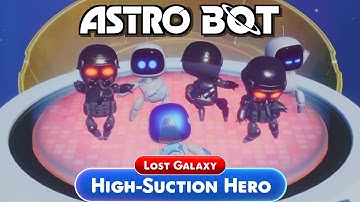 Astro Bot *HIGH-SUCTION HERO* 100% Guide | All Bots, Puzzle Pieces, and Secret Level Portals
