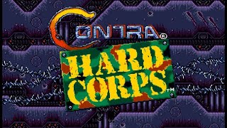 Contra Hard Corps Sega Полное прохождение