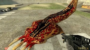 Black Mesa Source Alpha 5 - DM_Crossfire Demo Test