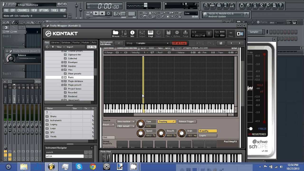Tutorial Pitching A Hardstyle Kick With Kontakt Youtube