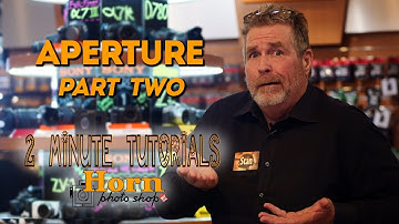 2 Minute Tutorial - Aperture (Part 2)