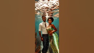 We Tried the MERMAID AI effect as a Couple 😂🧜‍♂️#mermaid #fyp #ytshorts #couple