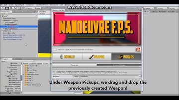 Manoeuvre FPS - Creating Weapon and Ammo Pickups