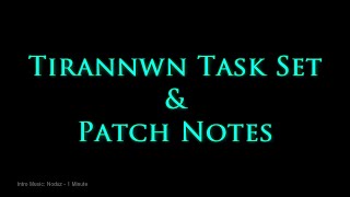 RSUpdate Tirannwn Task Set Patch Notes 15 Dec 2014
