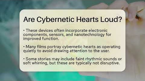 Are Cybernetic Hearts Loud? - The SciFi Reel