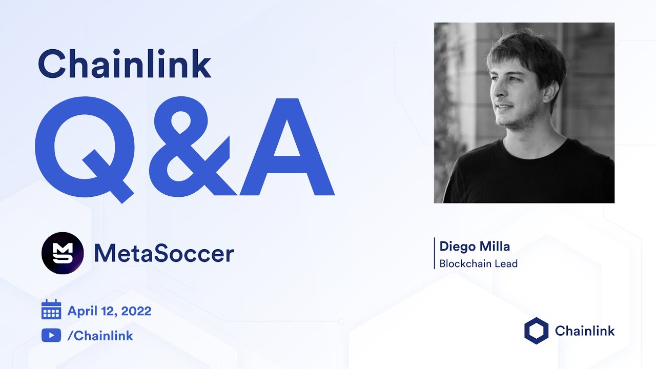 MetaSoccer on Chainlink Q&A | Soccer In The Metaverse