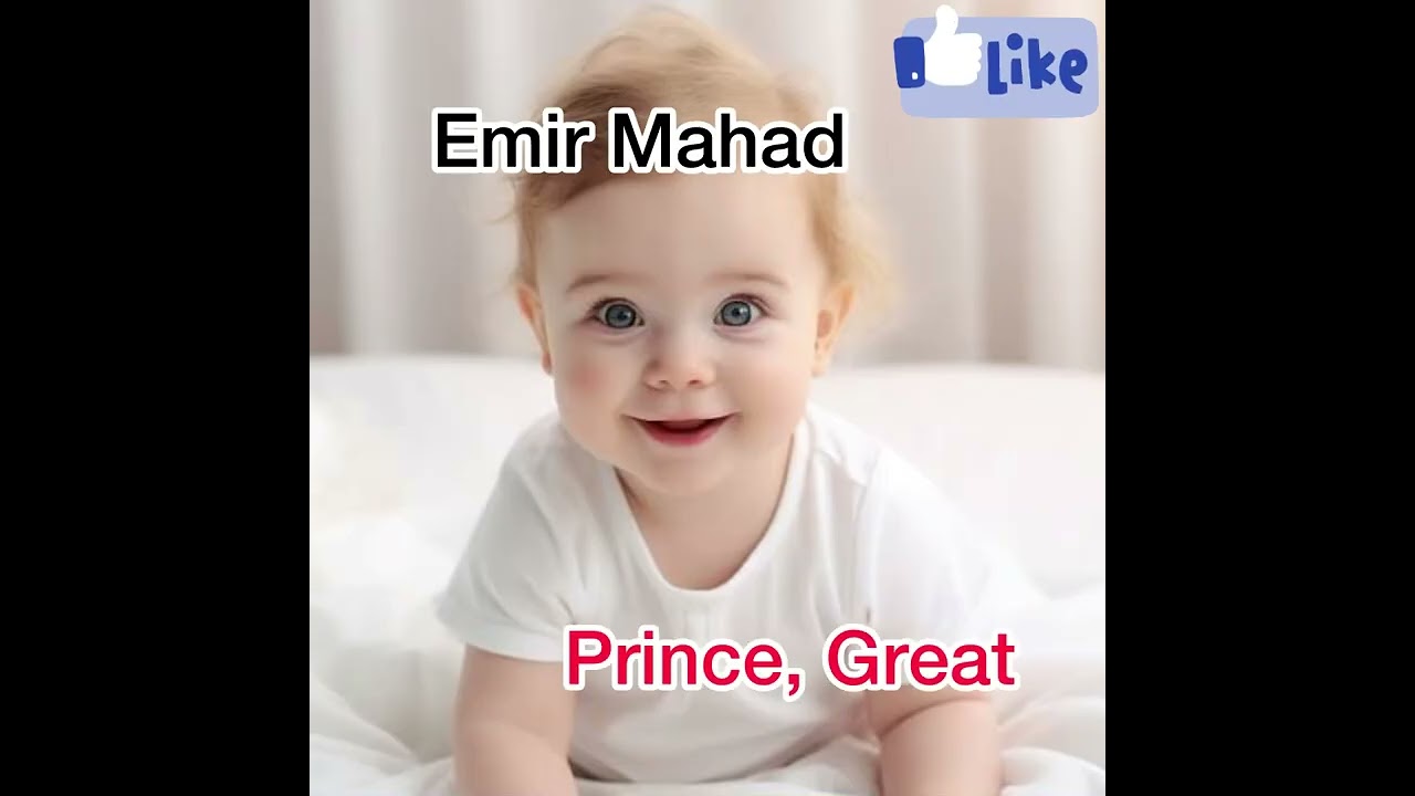 Muslim Baby Boy Double Names With Meaning YouTube Muslim Baby Boy Double Names With Meaning YouTube
