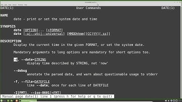 Linux Command Line (30) Time and Date pt1