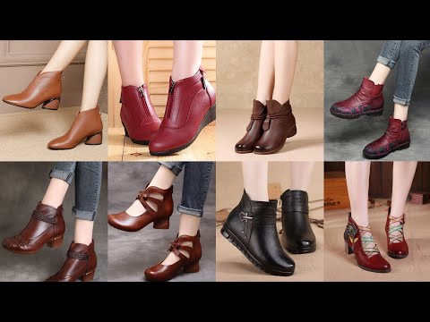 Video: High-top sneakers - Women's leather boots - Genuine leather - Demi-season sneakers - low shoes, FORMADA