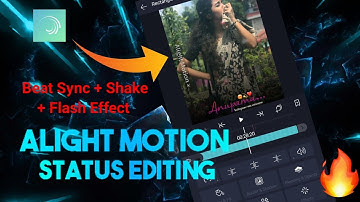 Trending beat sync + shake effect status editing in alight motion🔥👌| Version 3.0 |