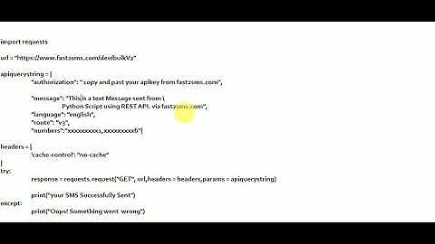 send sms in bulk using python script