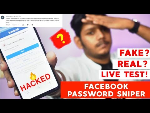 Scam Awareness : Hacked Facebook Account Recovery | Facebook Password Sniper⚡Real or Fake⚡Live Test