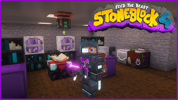 FTB Stoneblock 4 - Ep 24 - Draconic Upgrades And Apothic Enchanting!