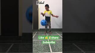 Viral 🎧 song play with ⚽️ ball #grasping #skill development and less mobile&screen time