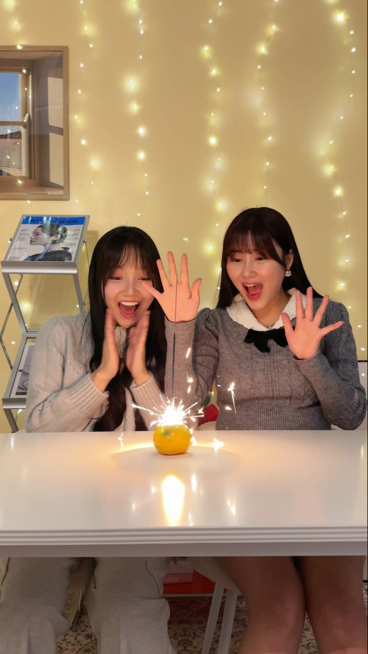 귤 조명 만들기