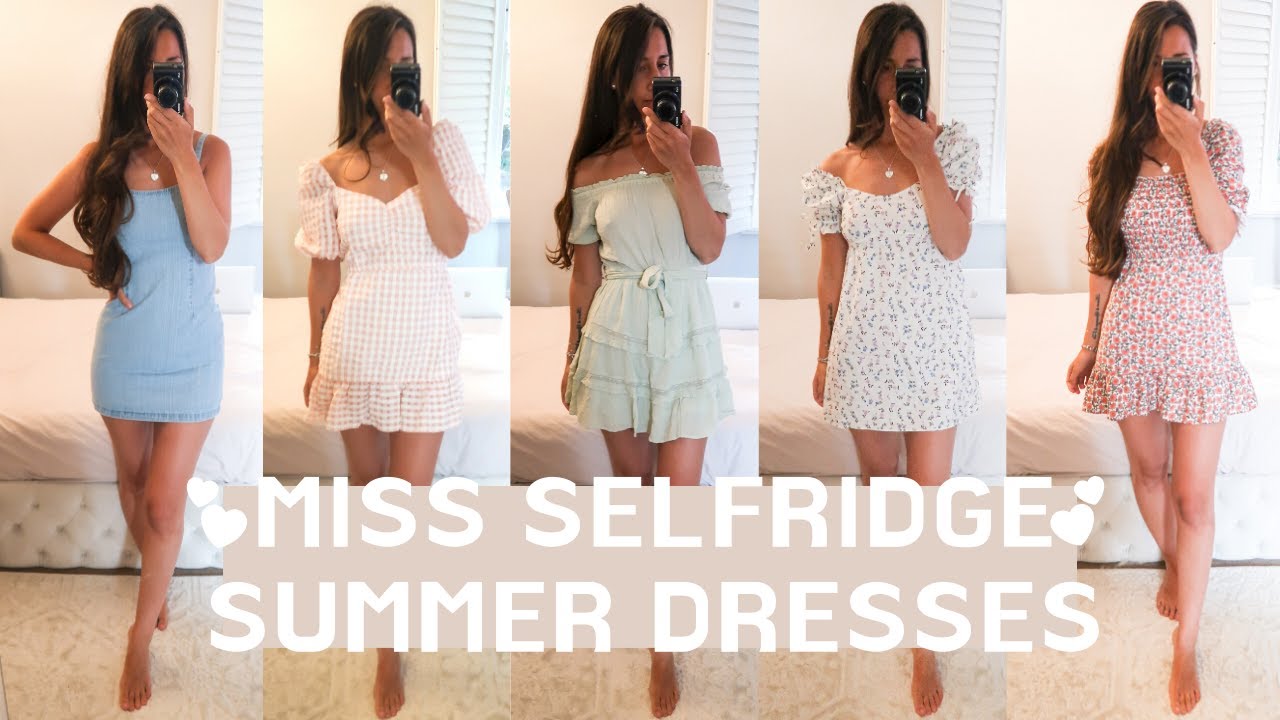 summer dresses selfridges