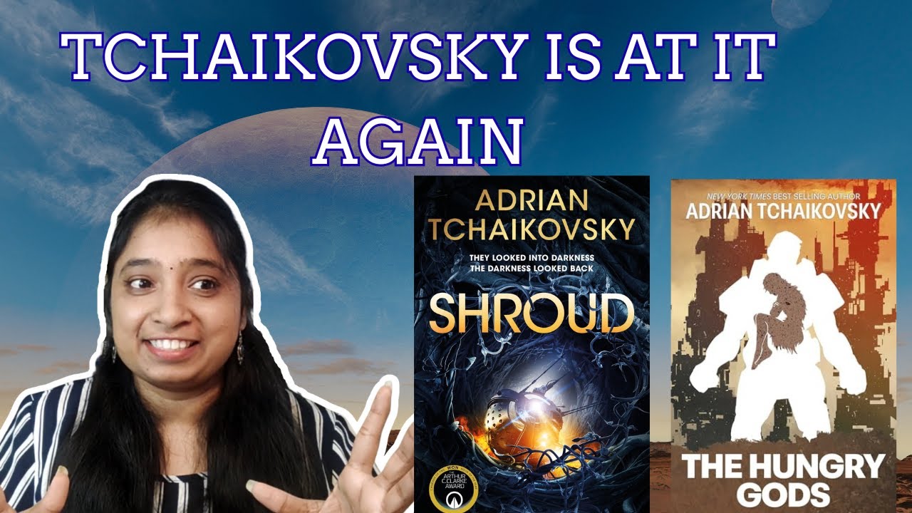 Shroud scifi standalone and The Hungry Gods novella by Adrian Tchaikovsky Review
