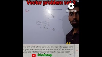 vector class 11 physics|problem set 2 |vector physics in Bengali#neet#vector#vectorphysics#shorts
