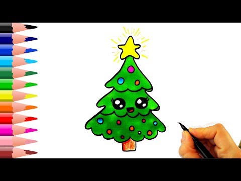 Video: Noel Ağacı Nasıl çizilir