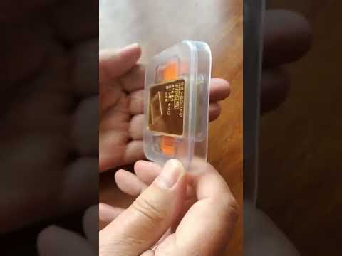250g Gold Valcambi