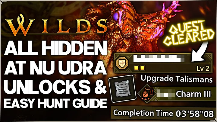 Monster Hunter Wilds - Arch Tempered Nu Udra Secret Armor Unlocks, New Attacks & Easy Hunt Guide!