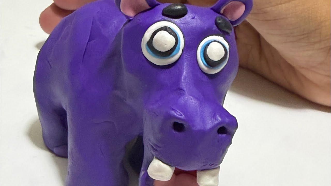Let us make HIPPO using modeling clay