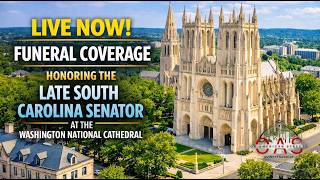 🚨LIVE: Funeral Service For Senator Lindsey Graham at Washington National Cathedral