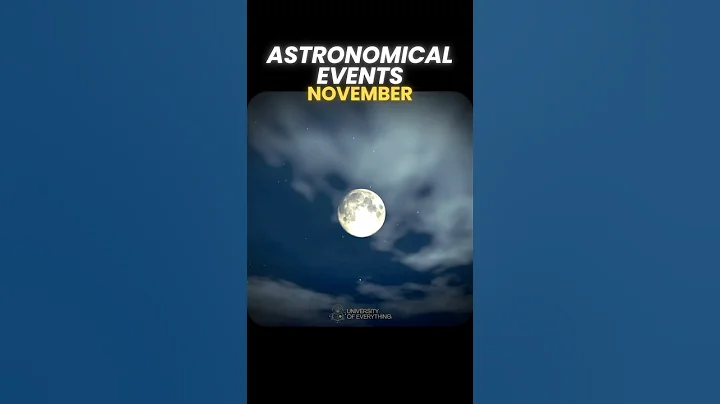 Sky Events in November 2025! 🌍🤯 #shorts #astronomy #space